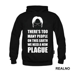 Head Outline - There's Too Many People On This Earth. We Need A New Plague - The Office