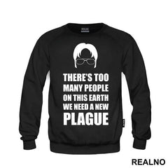 Head Outline - There's Too Many People On This Earth. We Need A New Plague - The Office