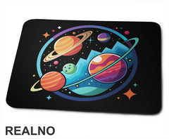 Šarene Planete - Space - Svemir - Podloga za miš