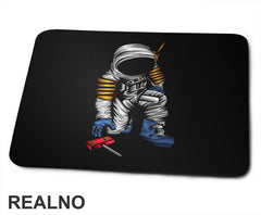 Astronaut Sa Prijemnikom - Space - Svemir - Podloga za miš