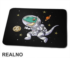 Astronaut - Dinosaurus - Space - Svemir - Podloga za miš