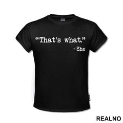 That's What - The Office