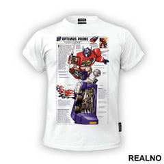Optimus Prime Autobot Leader - Transformers - Majica