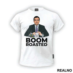 Sitting At The Desk - Boom Roasted - The Office