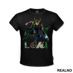 Holding His Staff - Loki - Avengers