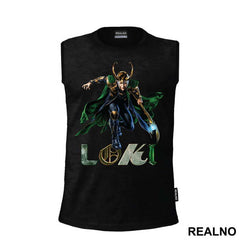 Holding His Staff - Loki - Avengers