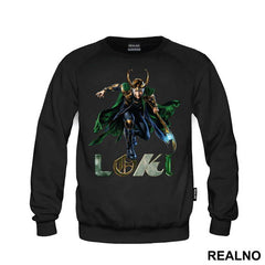Holding His Staff - Loki - Avengers