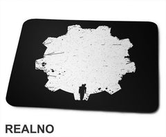 Gear Wheel - Robot - Fallout - Games - Serija - Podloga za miš