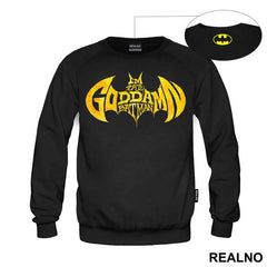I'm The Goddamn - Yellow Paint Logo - Batman