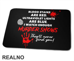 Blood Stains Are Red - Horror - Podloga za miš