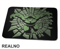 Razbijeno Zeleno Staklo - Hulk - Podloga za miš