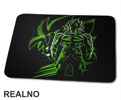 Green Broly - Goku - Dragon Ball - Podloga za miš