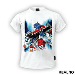 Optimus Prime Ready For Action - Transformers - Majica