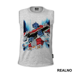 Optimus Prime Ready For Action - Transformers - Majica