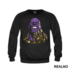 Looking Down With The Infinity Gauntlet - Thanos - Avengers