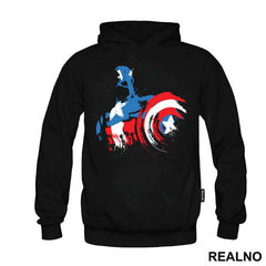 Color Splash - Captain America - Avengers