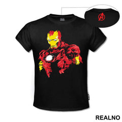 Color Splash - Iron Man - Avengers