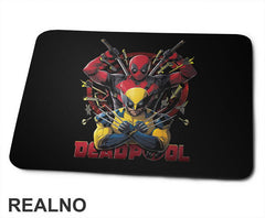 Shuriken - Wolverine - Deadpool - Podloga za miš