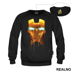 Golden Mask Dripping - Iron Man - Avengers