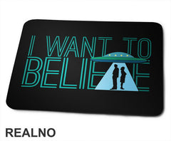 I Want To Believe - Blue Light - The X Files - Podloga za miš
