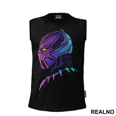 Retro Light - Side Profile - Black Panther - Avengers