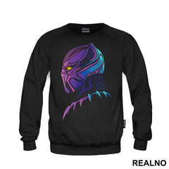 Retro Light - Side Profile - Black Panther - Avengers
