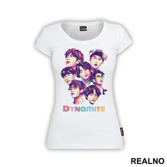 Group Polygonal Art - Dynamite - BTS - Bangtan Boys - Muzika