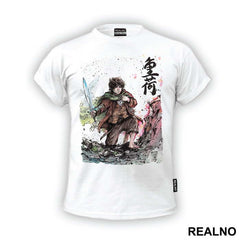 Frodo Baggins In A Battle - Lord Of The Rings - LOTR