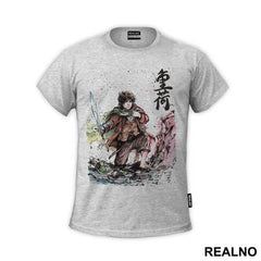 Frodo Baggins In A Battle - Lord Of The Rings - LOTR