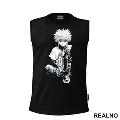 Killua - Sitting - Hunter x Hunter