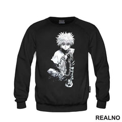 Killua - Sitting - Hunter x Hunter