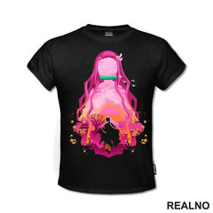 Nezuko Pink - Double Exposure - Demon Slayer