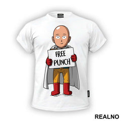 Free Punch - One Punch Man - Majica
