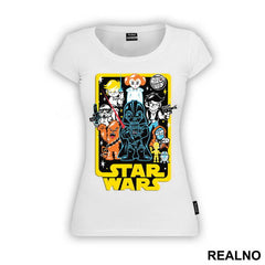 Cartoon - Star Wars - Majica