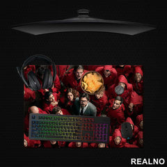 Group - La Casa de Papel - Money Heist - Podmetač za sto
