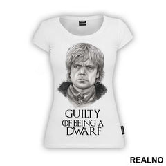Tyrion Lannister - Guilty Of Being A Dwarf - House Lannister - Game Of Thrones - GOT - Majica