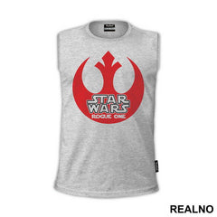 Rogue One - Red Rebel Alliance Logo - Star Wars - Majica