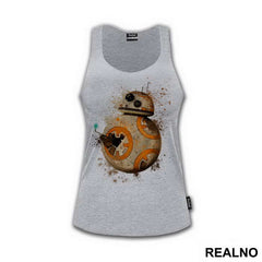BB - 8 Splashing Colors - Star Wars - Majica