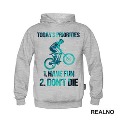 Today's Priorities - Bickilovi - Bike - Majica