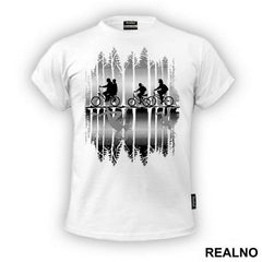 The Upside Down - Grey - Stranger Things - Majica