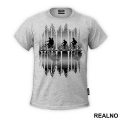 The Upside Down - Grey - Stranger Things - Majica