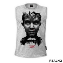 Eleven And The Upside Down - Contours - Stranger Things - Majica