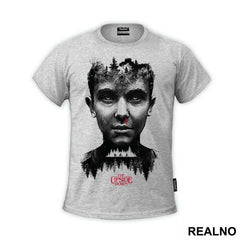 Eleven And The Upside Down - Contours - Stranger Things - Majica