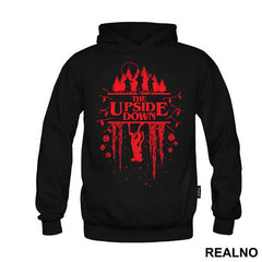 The Upside Down - Red - Stranger Things - Majica
