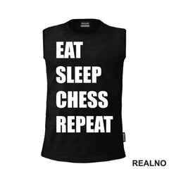 Eat, Sleep, Chess, Repeat - Queen's Gambit - Majica
