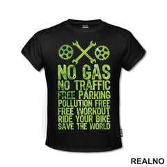 Ride Your Bike, Save The World - Bickilovi - Bike - Majica