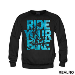 Ride - Blue - Bickilovi - Bike - Majica