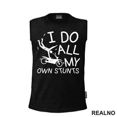 I Do My Own Stunts - Falling - Bickilovi - Bike - Majica