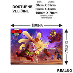 Fight - Brawl Stars - Podmetač za sto