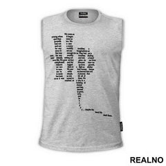 Quotes In The Shape Of The Letter H And P - Harry Potter - Majica
